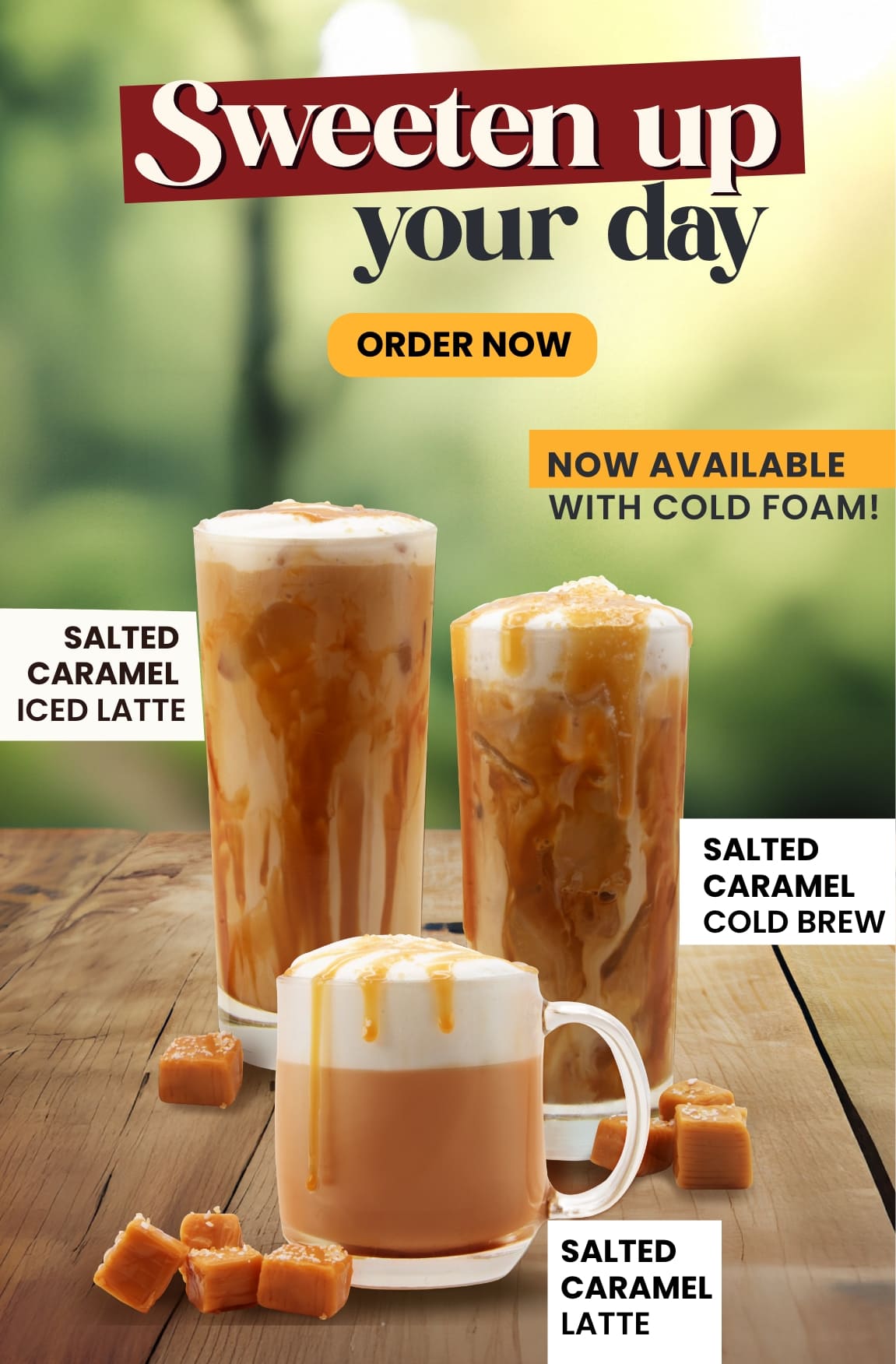 Salted Caramel Coffees