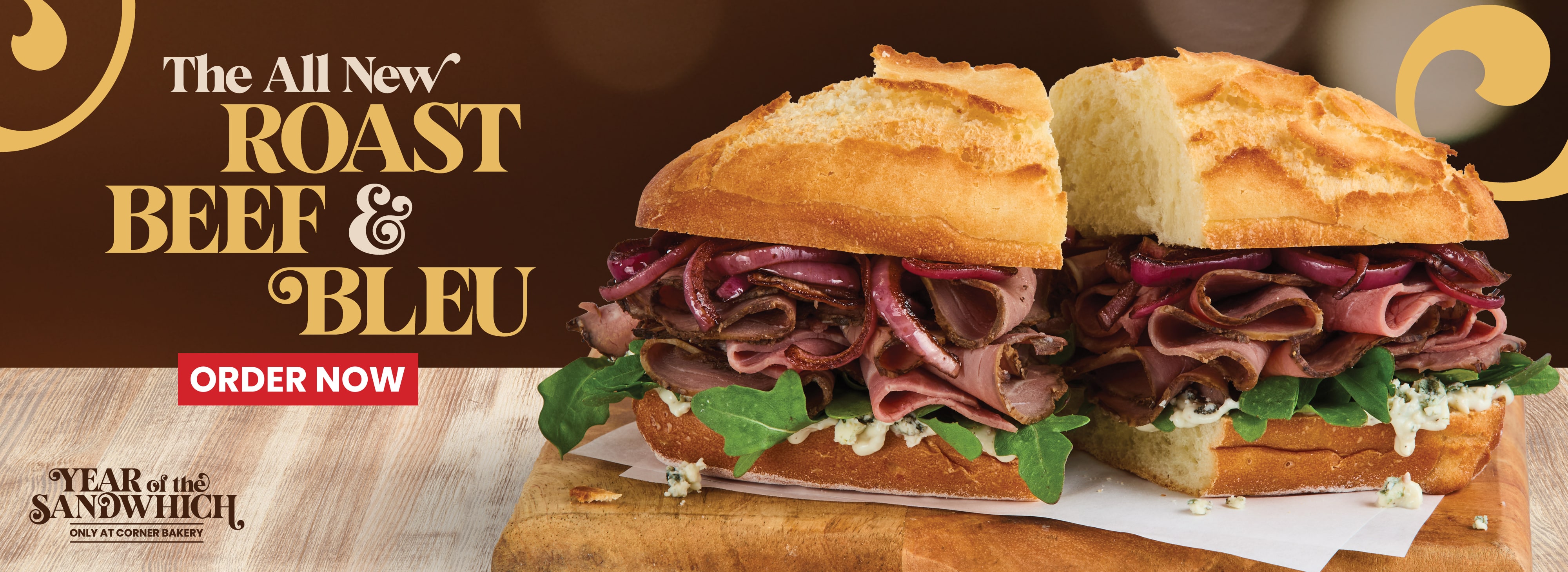 Roast Beef & Bleu Sandwhich
