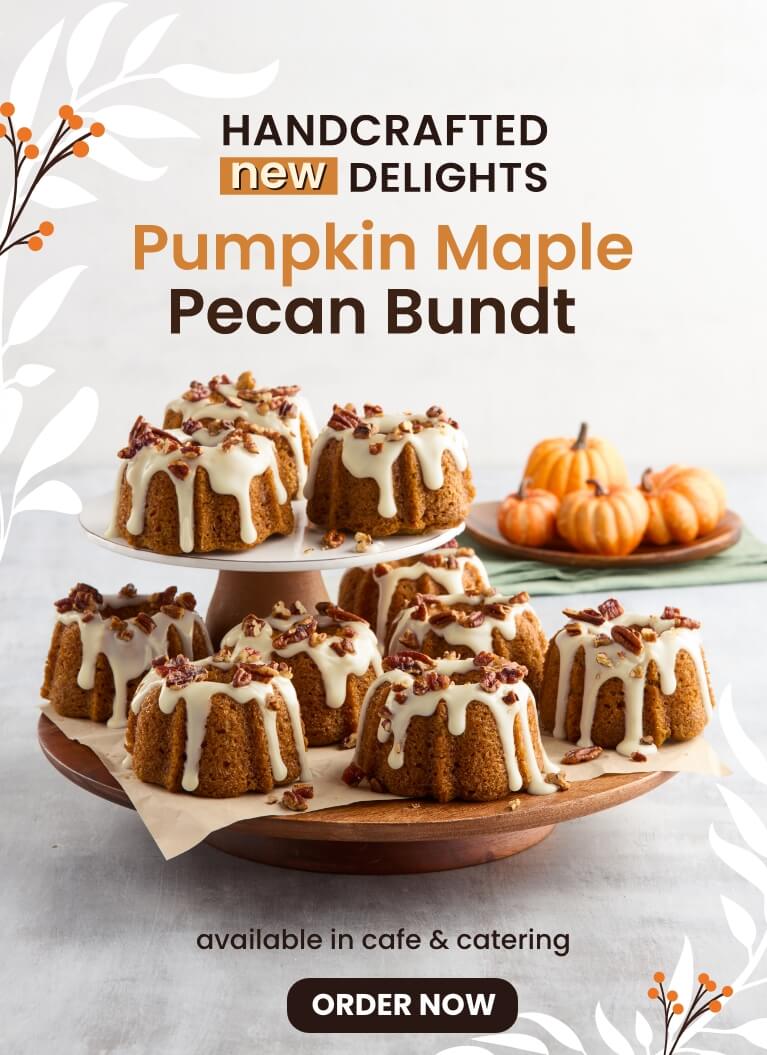 Maple Pecan Pumpkin Spice Bundts