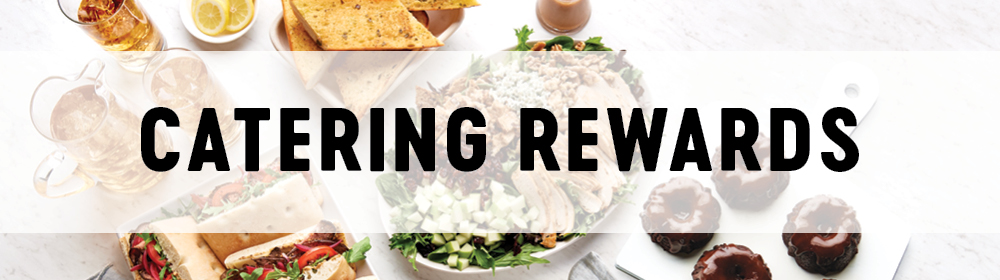 Catering Rewards Landing Page